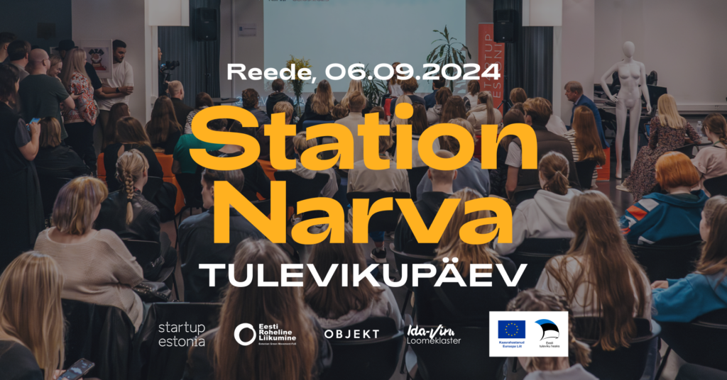 Tule ja osale TASUTA Station Narva tulevikupäeval! Reedel, 6 septembril Narva Loomeinkubaatoris OBJEKT toimuval tulevikupäeval on sihikul tulevikustsenaariumid 